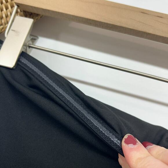 Revolve Superdown Black Strapless Stretch Bodycon Izzy Ruffle Midi Dress Small - Picture 6 of 9